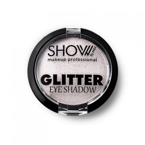 Σκιά μονή glitter Show No2 White